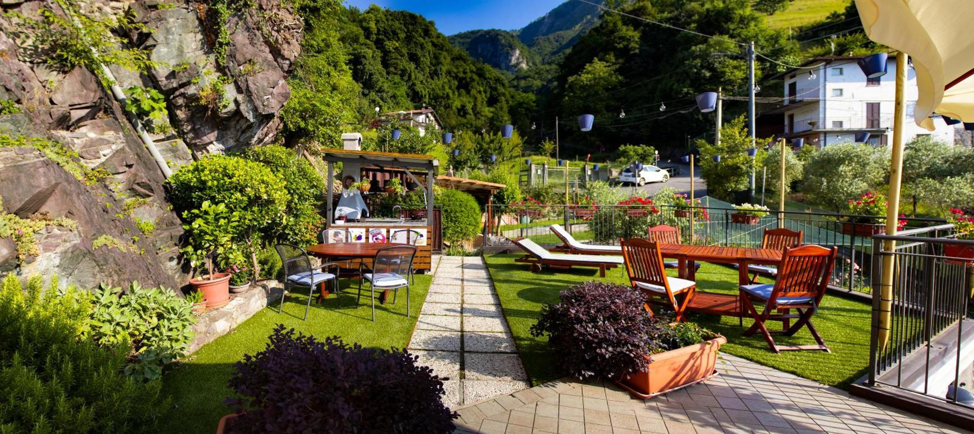 La Casa Sulla Roccia Hotel Pisogne Luaran gambar