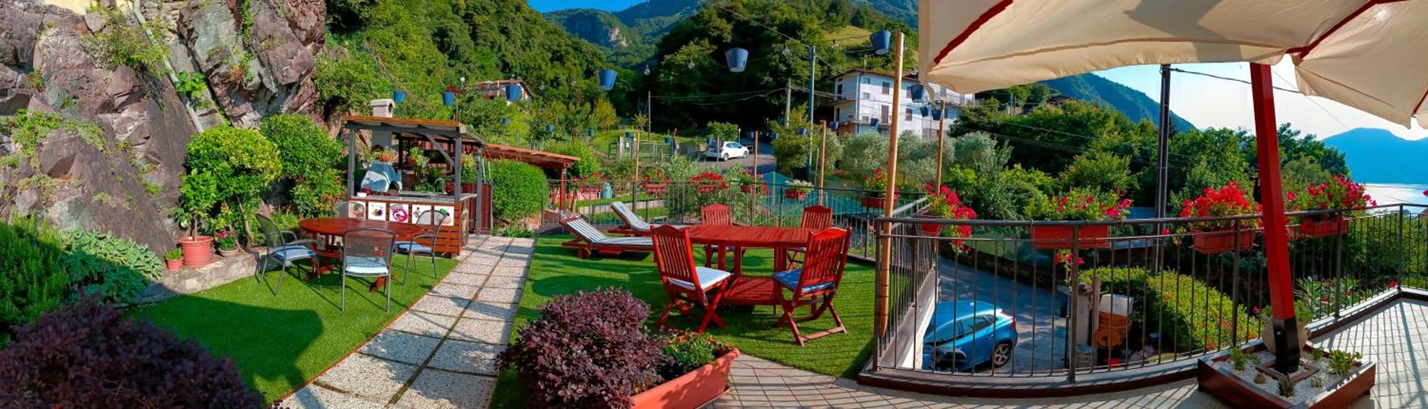 La Casa Sulla Roccia Hotel Pisogne Luaran gambar